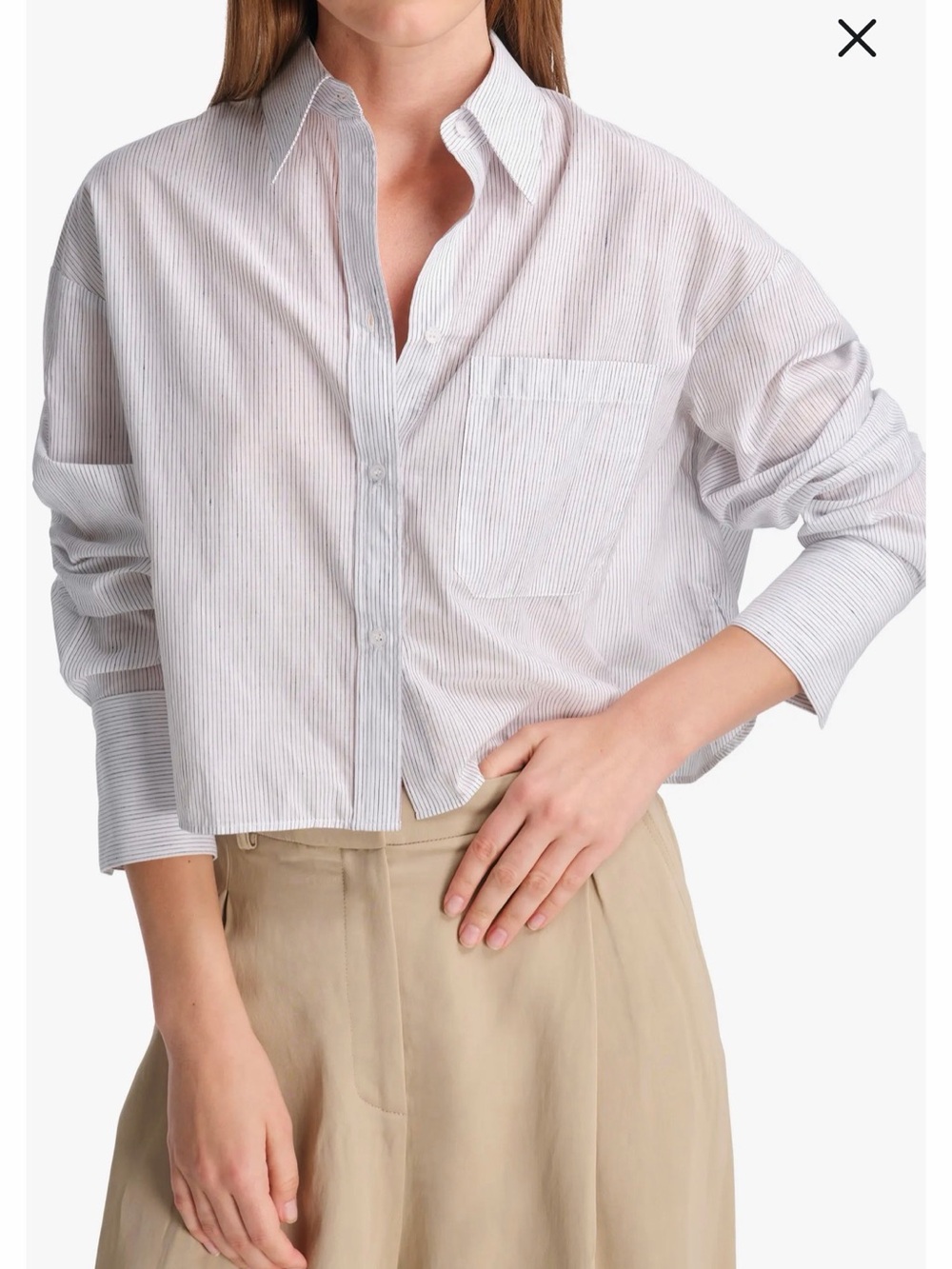 TWP Little Big Joe Cotton/Linen Shirt XS/S